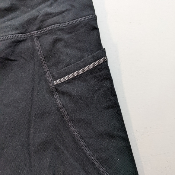 Athleta Womens Medium Leggings Yoga Pants Athleticwear Back Pocket - Picture 4 of 7